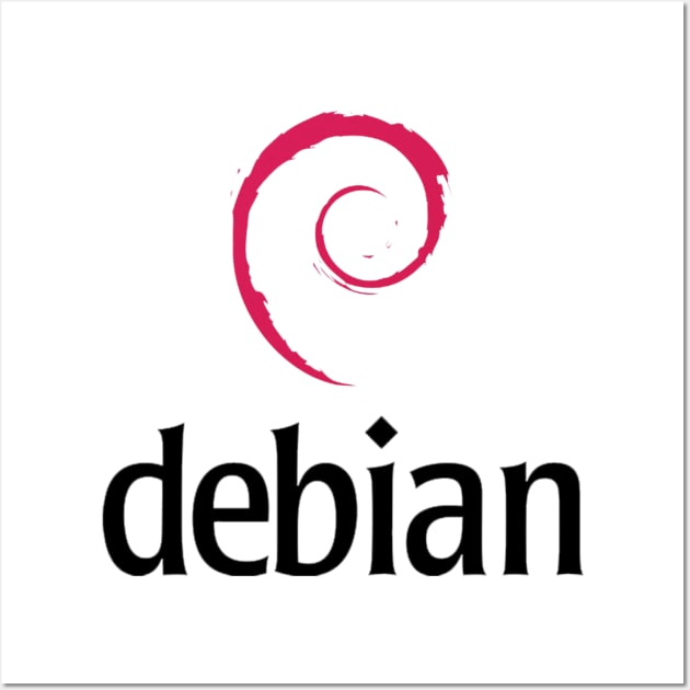 Debian Wall Art by mangobanana